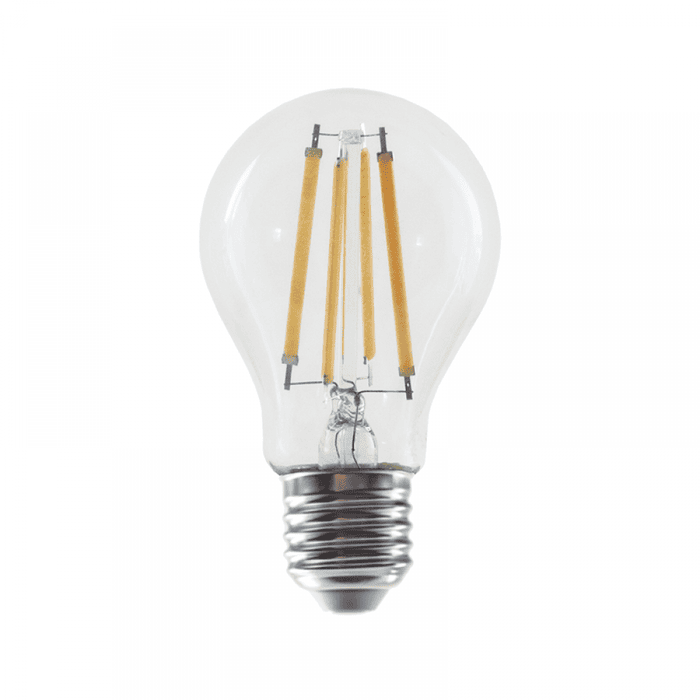 LED FILAMENT E27 A60 12W 2700K 230V AC 1540LM RA80 30000H 360°